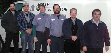 ACME's team of installers