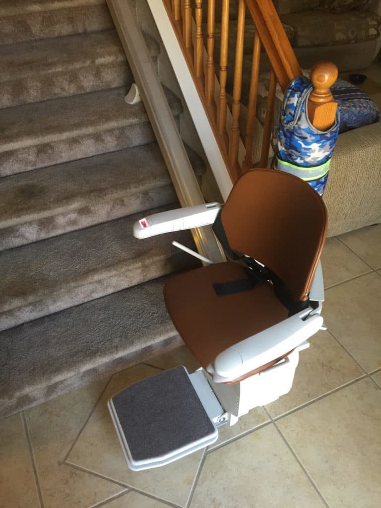 Straight Stair Lift Las Vegas, Recent Installation | Stair Chair Lift